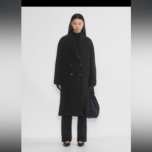 80% wool Club Monaco black coat women’s small
